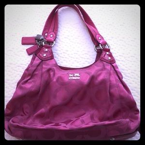 Hot Pink Coach Purse